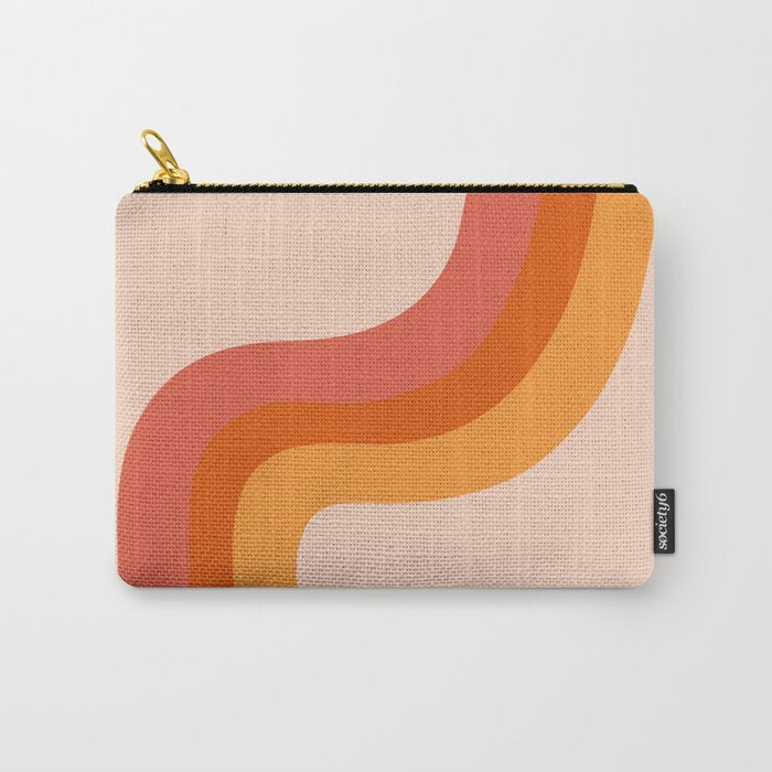 Retro Stripes Carry All Pouch Gallery Image 1
