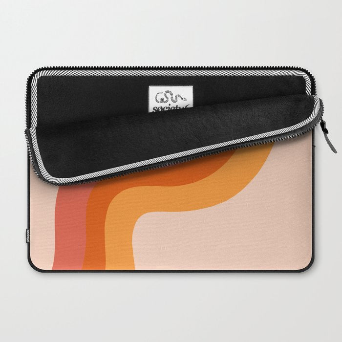 Retro Stripes Laptop Sleeve Gallery Image 2