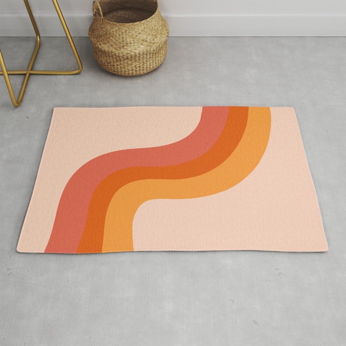 Retro Stripes Rug Gallery Image 1