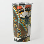 Vintage Butterfly Illustration EA Seguy Papillon Travel Mug Gallery Image 1