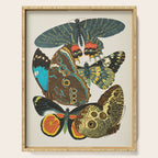 Vintage Butterfly Illustration EA Seguy Papillon Serving Tray Gallery Image 1