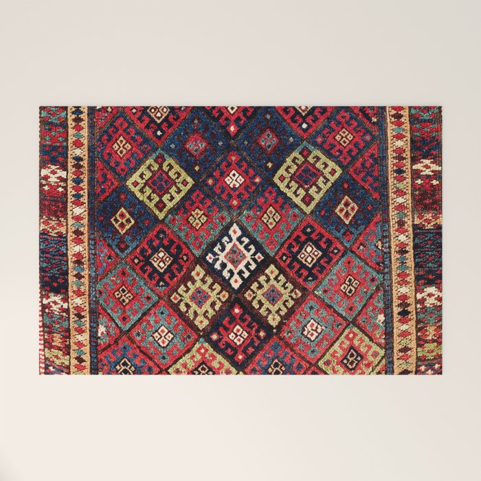 Jaff Kurdish West Persian Bag Print Welcome Mat Gallery Image 1
