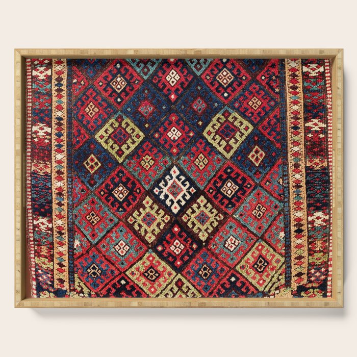 Jaff Kurdish West Persian Bag Print Serving Tray Gallery Image 1
