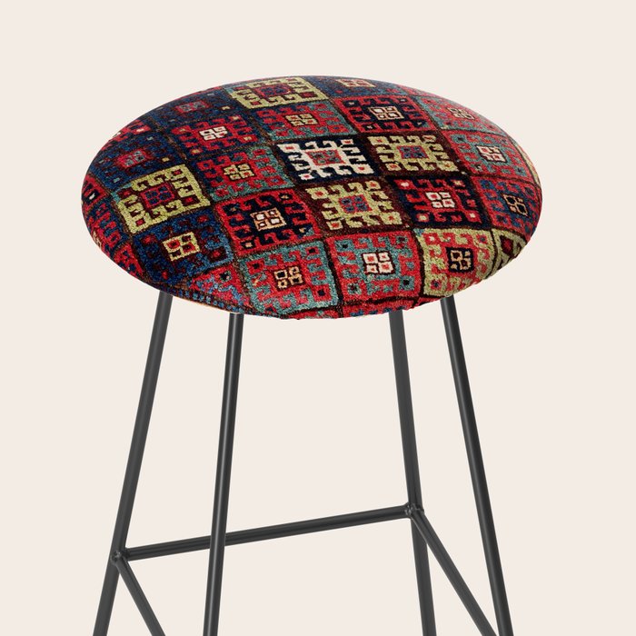 Jaff Kurdish West Persian Bag Print Stool Gallery Image 2