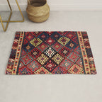 Jaff Kurdish West Persian Bag Print Rug Gallery Image 1