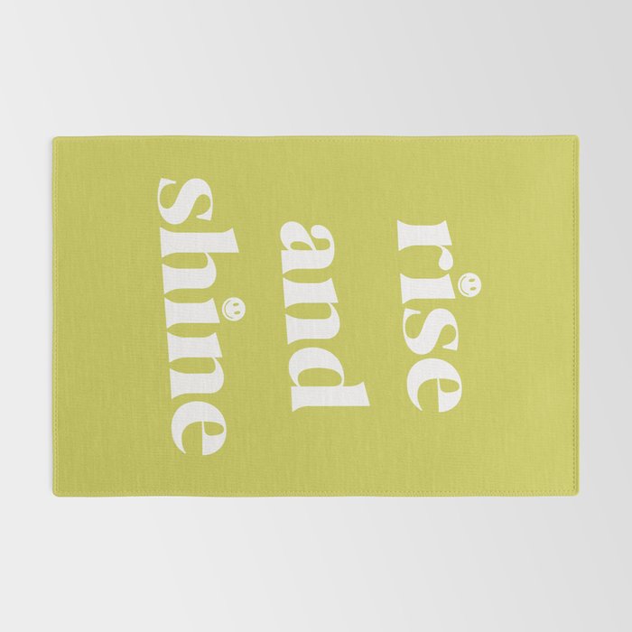 Rise And Shine Lime Rug Gallery Image 2