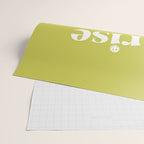 Rise And Shine Lime Wrapping Paper Gallery Image 2