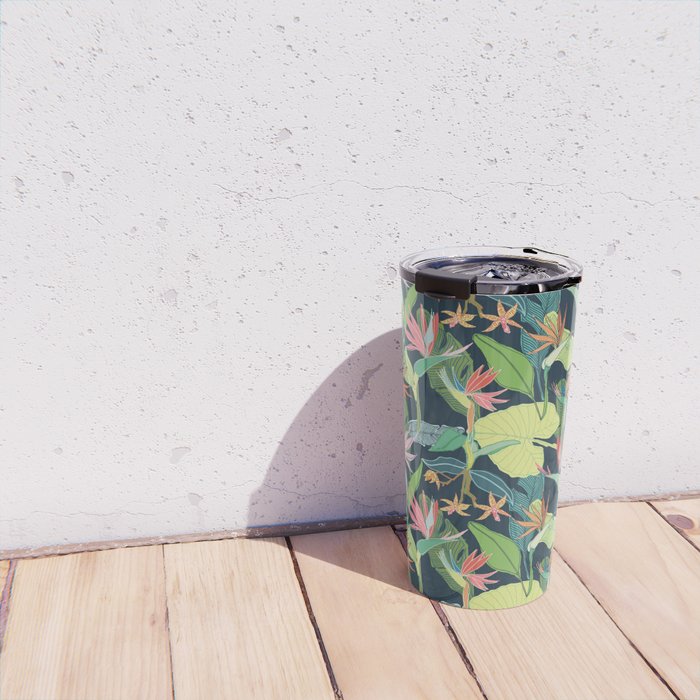 Tropical Bird of Paradise Travel Mug Gallery Image 4