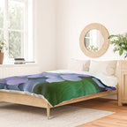 Pink and Blue Hydrangea Flower Color Variations Duvet Cover Gallery Image 2