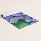 Pink and Blue Hydrangea Flower Color Variations Yoga Mat Gallery Image 2