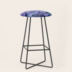 Pink and Blue Hydrangea Flower Color Variations Stool Gallery Image 1
