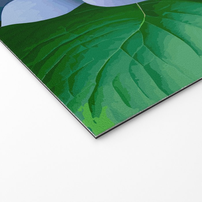 Pink and Blue Hydrangea Flower Color Variations Welcome Mat Gallery Image 2