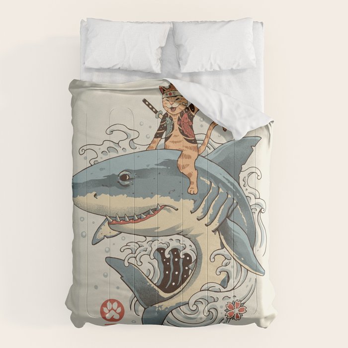 Cat Shark Comforter Gallery Image 6