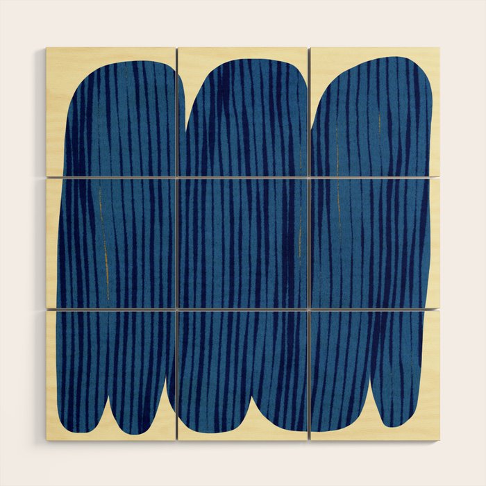 Abstract M03 Wood Wall Art Gallery Image 1
