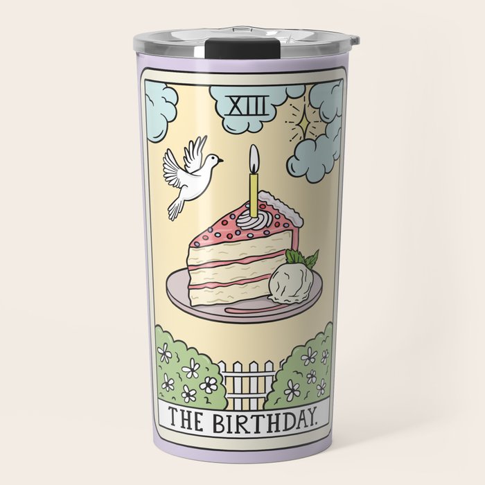 BIRTHDAY READING Travel Mug Gallery Image 1