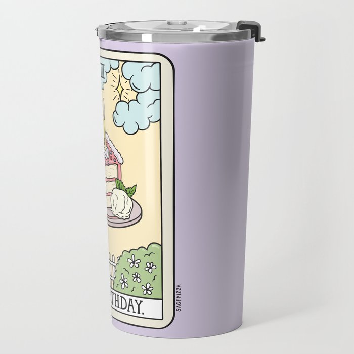 BIRTHDAY READING Travel Mug Gallery Image 2