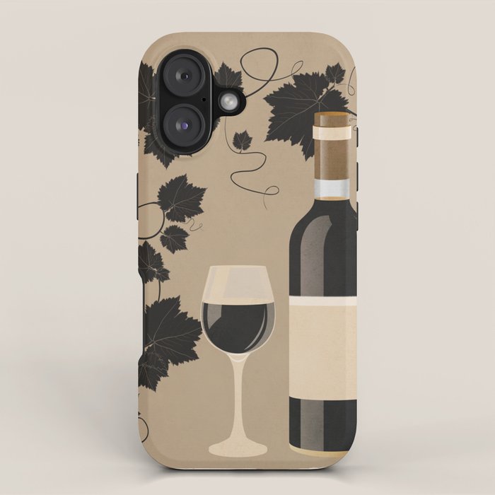 Black Wine 2 iPhone Case Gallery Image 1