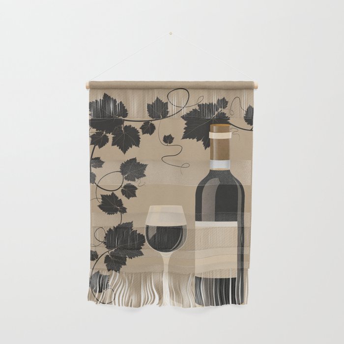 Black Wine 2 Wall Hanging Gallery Image 1