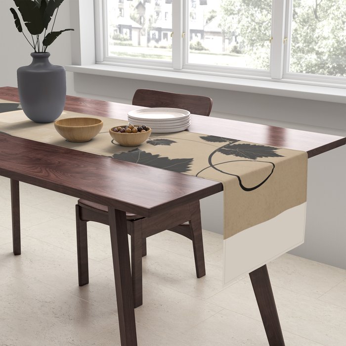 Black Wine 2 Table Runner Gallery Image 2