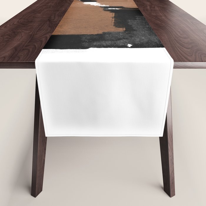 Natural Abstract Table Runner Gallery Image 1