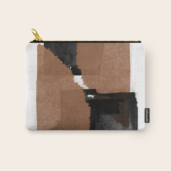 Natural Abstract Carry All Pouch Gallery Image 1