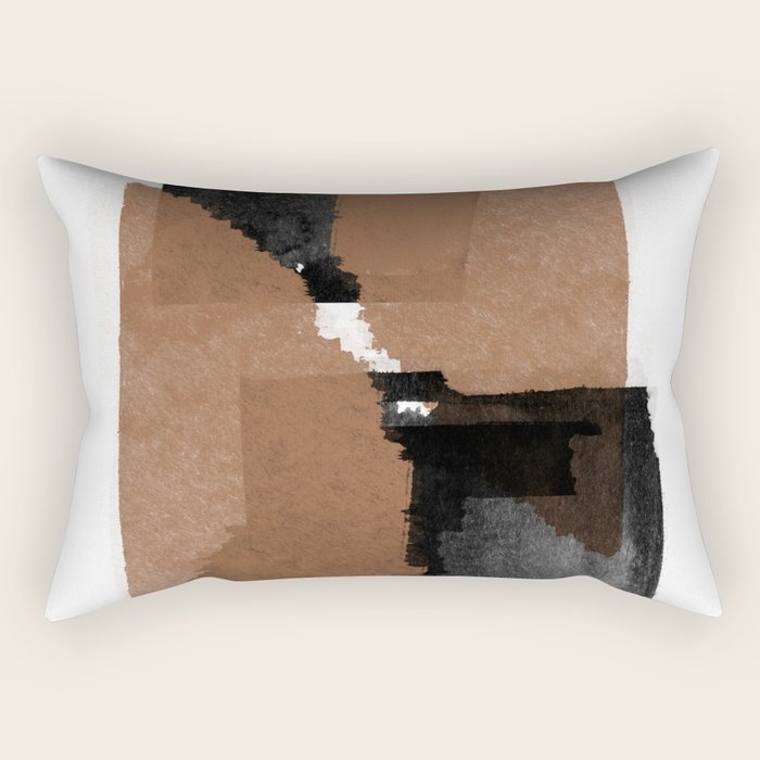Natural Abstract Rectangular Pillow Gallery Image 2