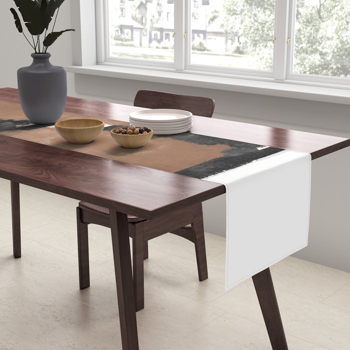 Natural Abstract Table Runner Gallery Image 2