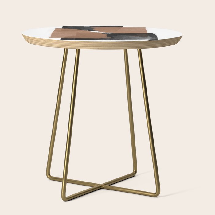 Natural Abstract Side Table Gallery Image 1