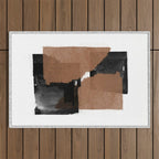 Natural Abstract Outdoor Rug Gallery Image 1