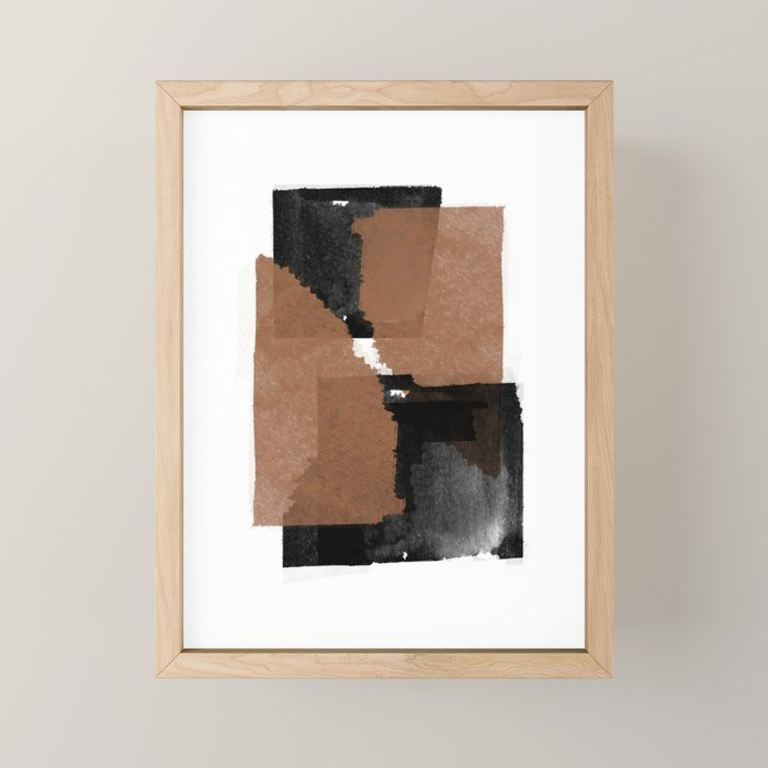Natural Abstract Mini Art Print Gallery Image 1