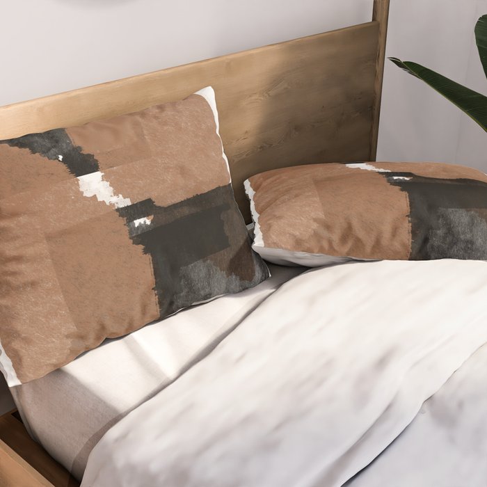 Natural Abstract Pillow Sham Gallery Image 2