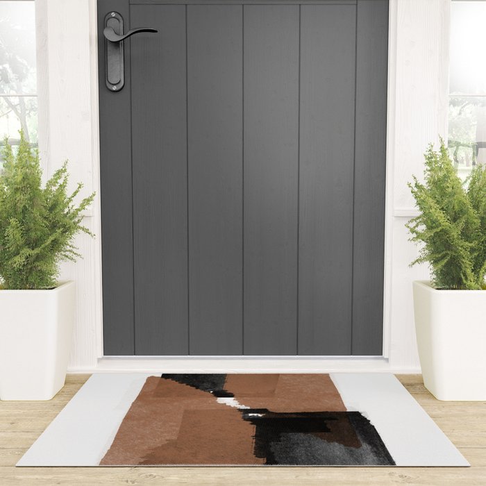 Natural Abstract Welcome Mat Gallery Image 3