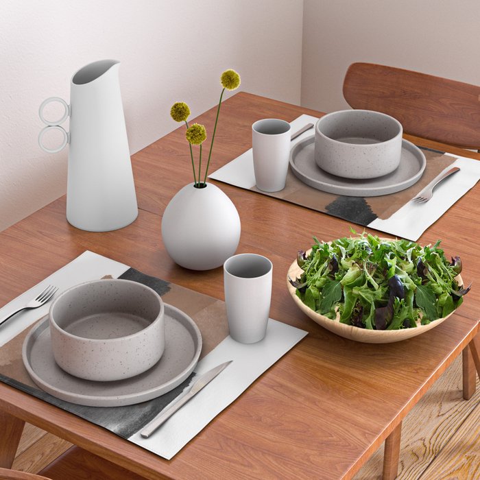 Natural Abstract Placemat Gallery Image 2