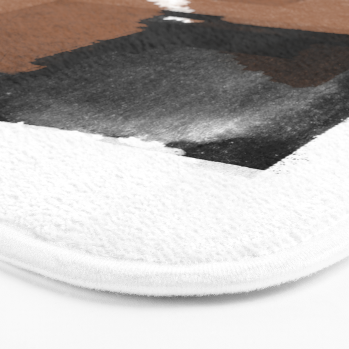 Natural Abstract Bath Mat Gallery Image 3