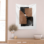 Natural Abstract Wall Tapestry Gallery Image 2