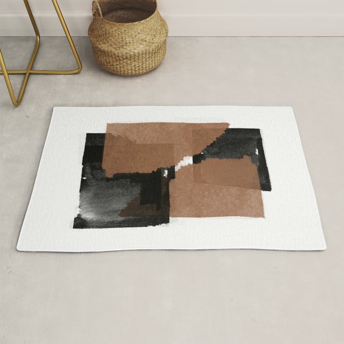 Natural Abstract Rug Gallery Image 1