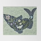 Pisces Throw Blanket Gallery Image 2