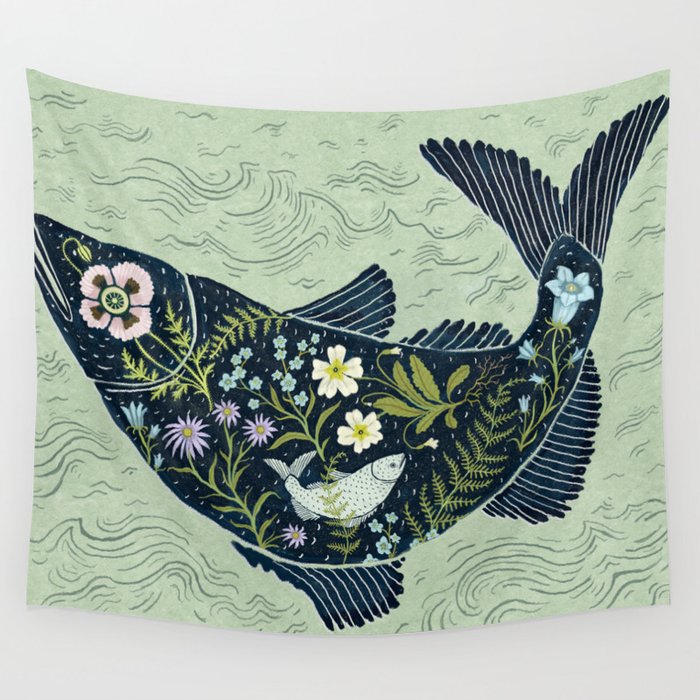 Pisces Wall Tapestry Gallery Image 4