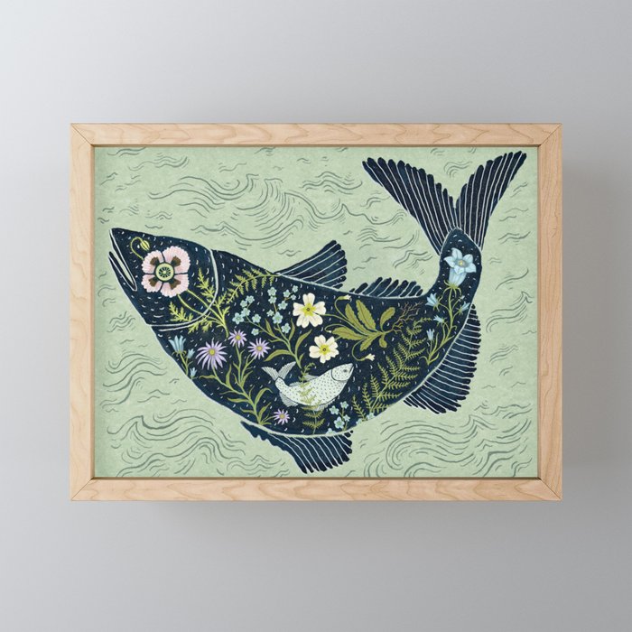 Pisces Mini Art Print Gallery Image 1
