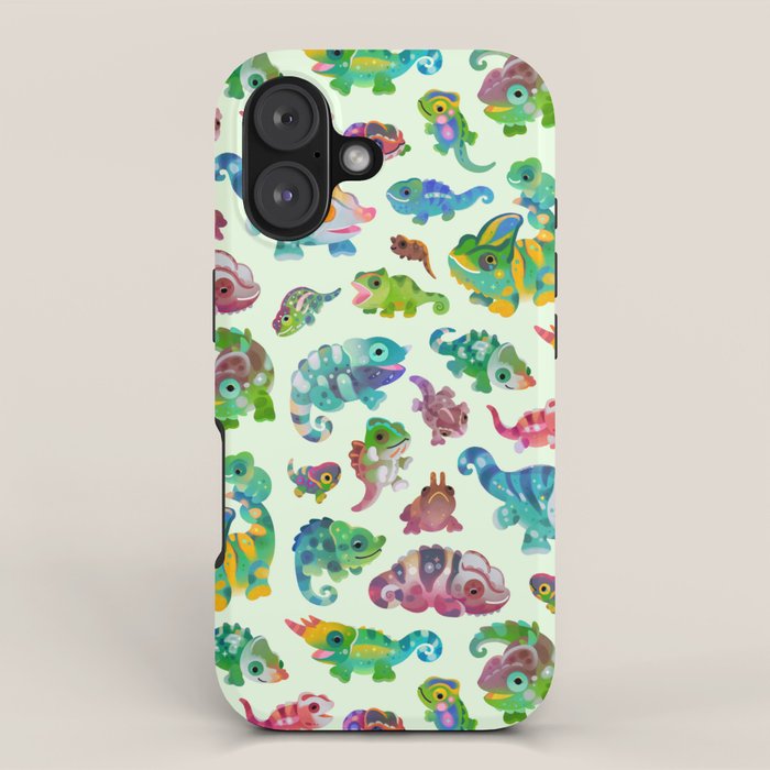 Chameleon - bright iPhone Case Gallery Image 1