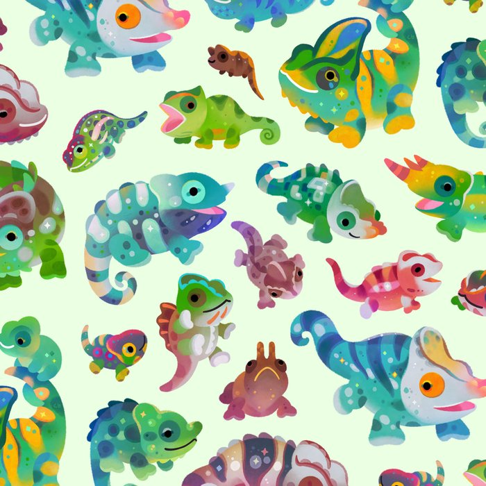 Chameleon - bright Coffee Mug Gallery Image 2