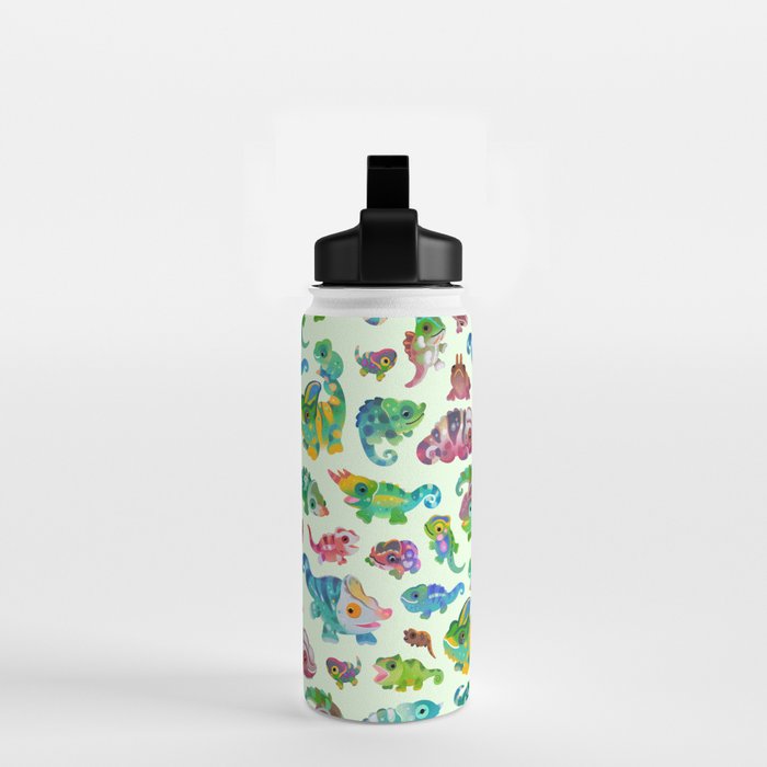 Chameleon - bright Water Bottle Gallery Image 2