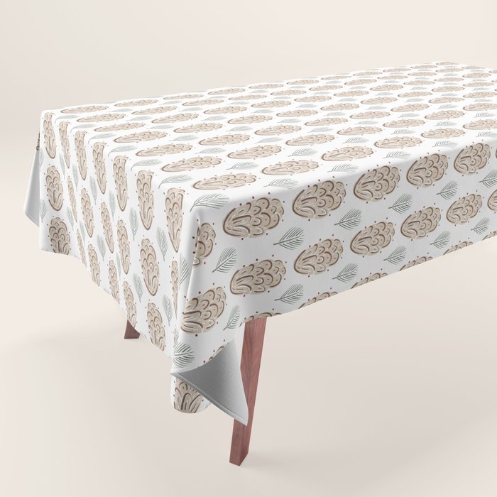 Pinecones and Pine needles Tablecloth Gallery Image 1