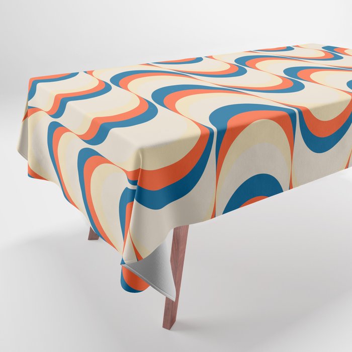 Hot Waves Tablecloth Gallery Image 1
