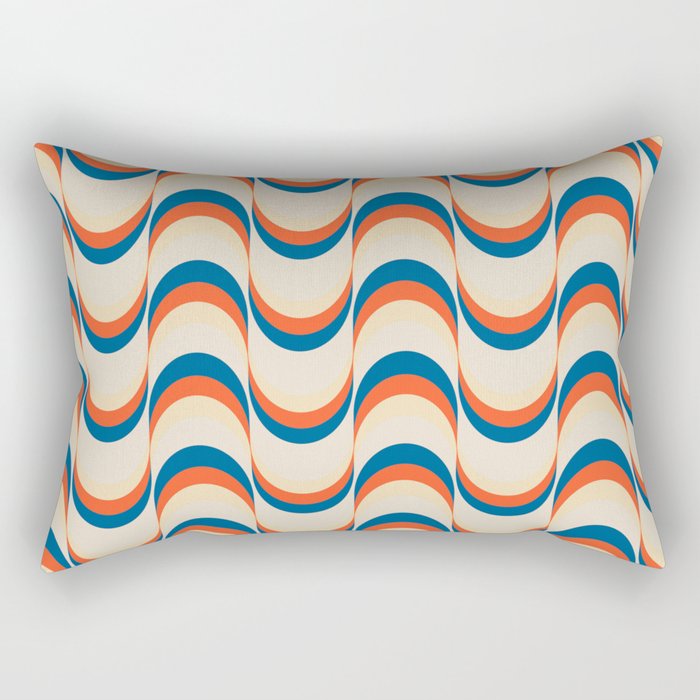 Hot Waves Rectangular Pillow Gallery Image 2