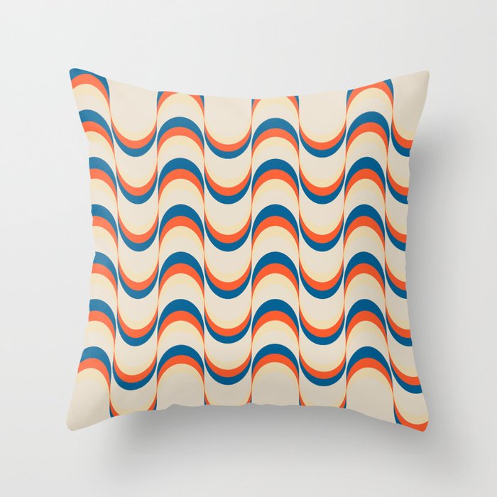 Hot Waves Throw Pillow Gallery Image 6