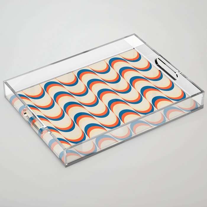 Hot Waves Acrylic Tray Gallery Image 1