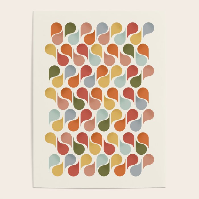retro pattern no4 Poster Gallery Image 4