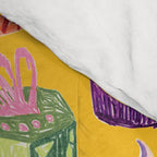 Leo Birthday Treats in Orange | Zodiac Series Comforter Gallery Image 4