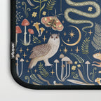 Enchanted Magical Midnight Forest Animals Laptop Sleeve Gallery Image 3